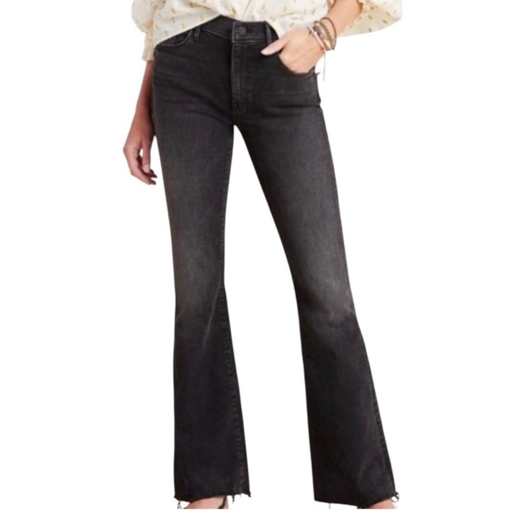 MOTHER Women’s The Weekender Flare Jeans in Lighting Up Lanterns Sz 27